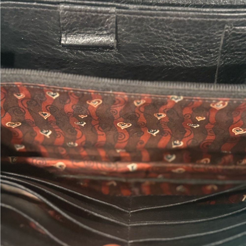 Brighton Vintage Croc embossed clutch organizer - Picture 5 of 10
